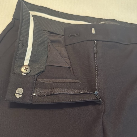Ann Taylor The Eva Ankle Pant - Curvy Fit Black Size 2 - Picture 9 of 11